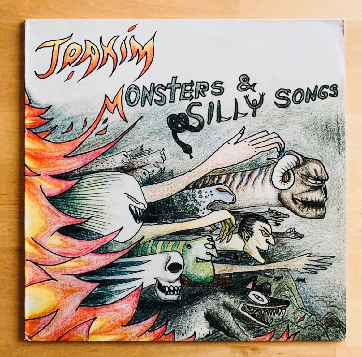 Disque vinyle 33t Joakim Monsters & Silly Songs.